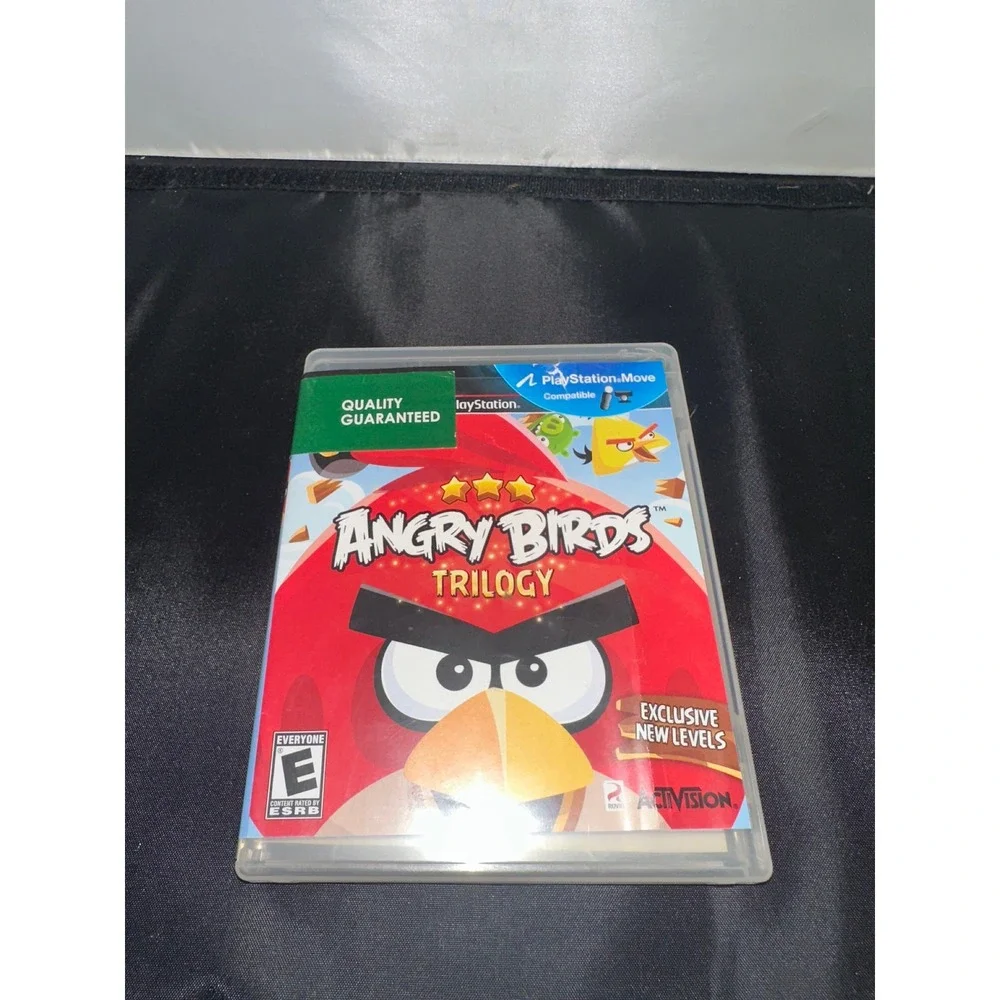 Angry Birds‎ Trilogy Sony PlayStation 3 PS3 Activision 2012 PlayStation Move E
